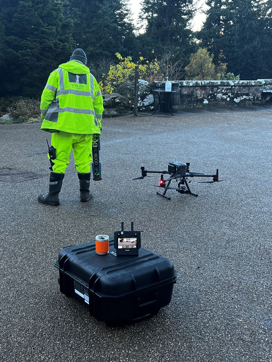 Surveying drone